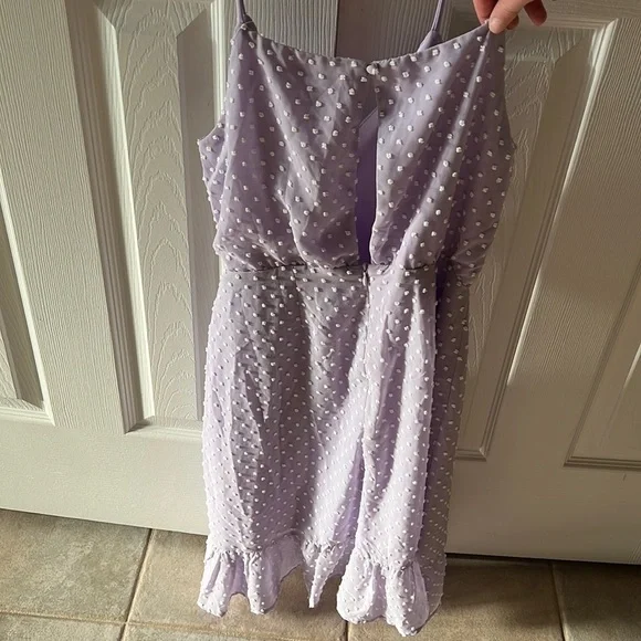 Cute purple sun dress. NWT. - Picture 4 of 4